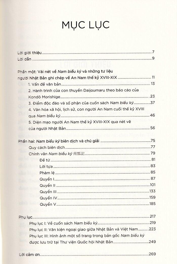 Sách Nam Biều Ký - An Nam Qua Du Ký Của Thủy Thủ Nhật Bản Cuối Thế Kỷ Xviii