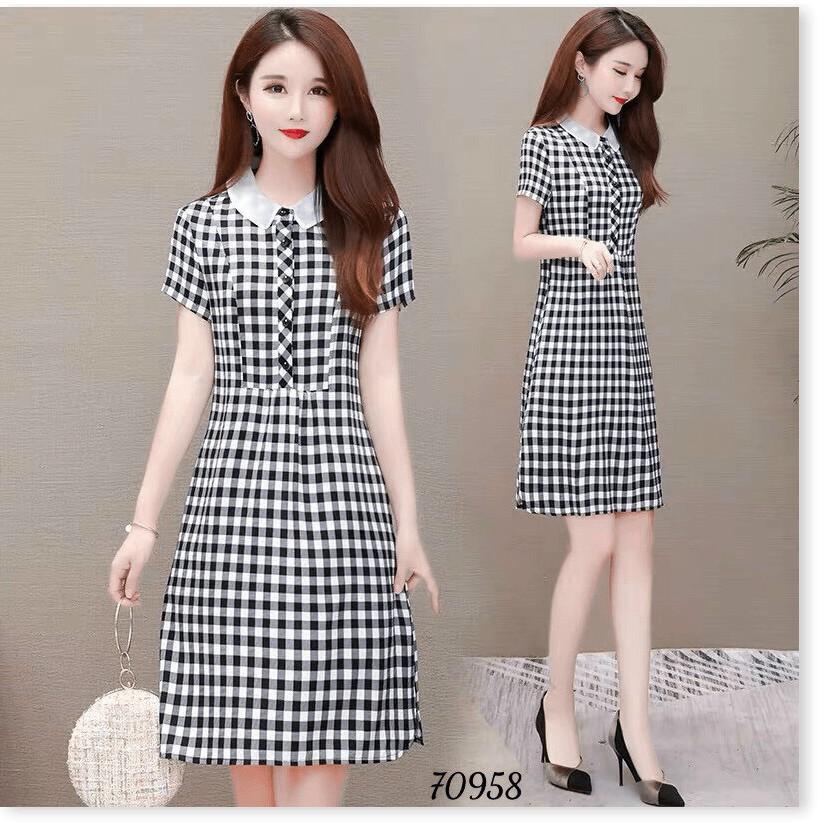ĐẦM DỰ TIỆC CARO NỮ SIÊU XINH