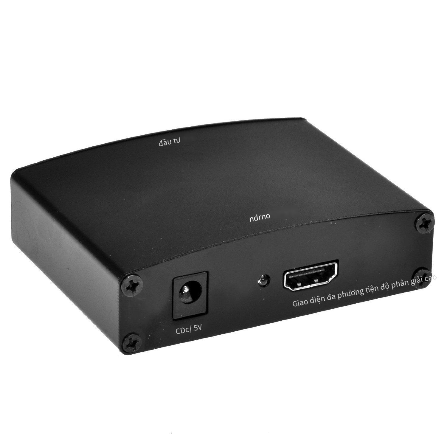 Giá thấp nhất DM-HG27 với âm thanh kênh trái và phải VGA + R/L sang HDMI chuyển đổi âm thanh và video VGA TO HDMI