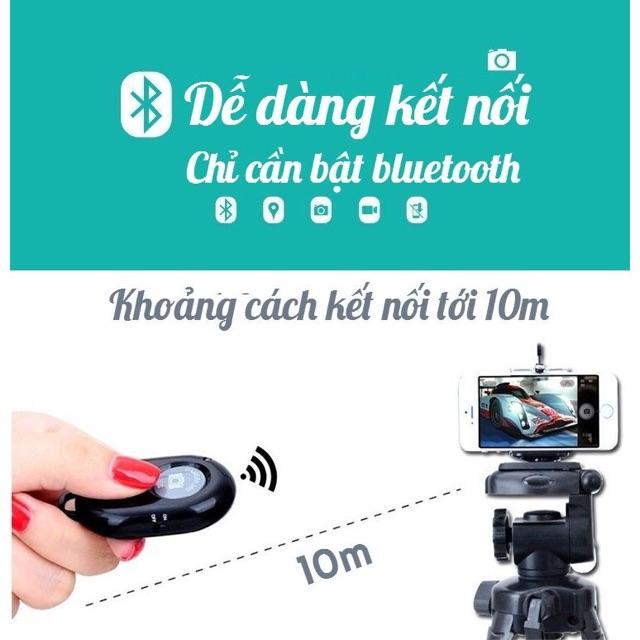 Nút bấm Bluetooth tự chụp ảnh kêt hợp hoàn hảo với gậy tự sướng Tripod/Monopod/ yunteeng