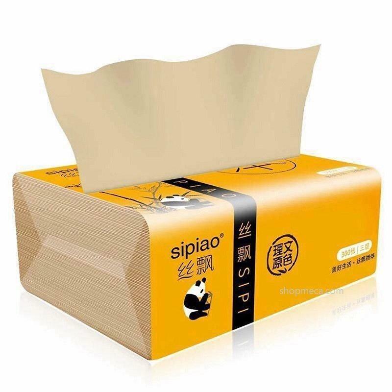 Combo 4 Gói Giấy Ăn Gấu Trúc - giao hình và màu ngẫu nhiên
