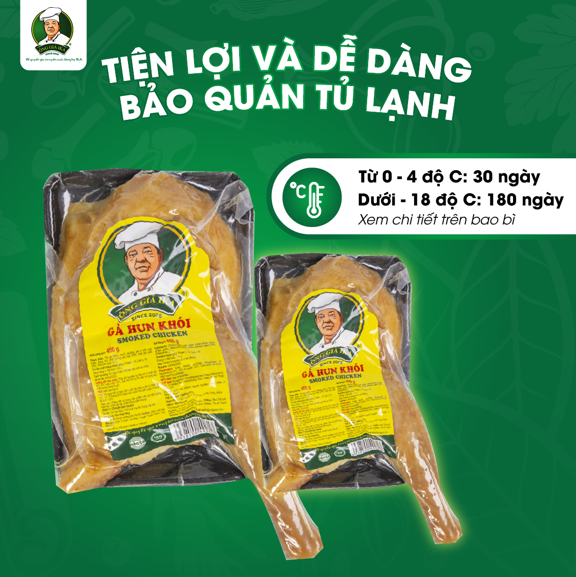 [Chỉ Giao Hà Nội]  Gà  hun khói  450g