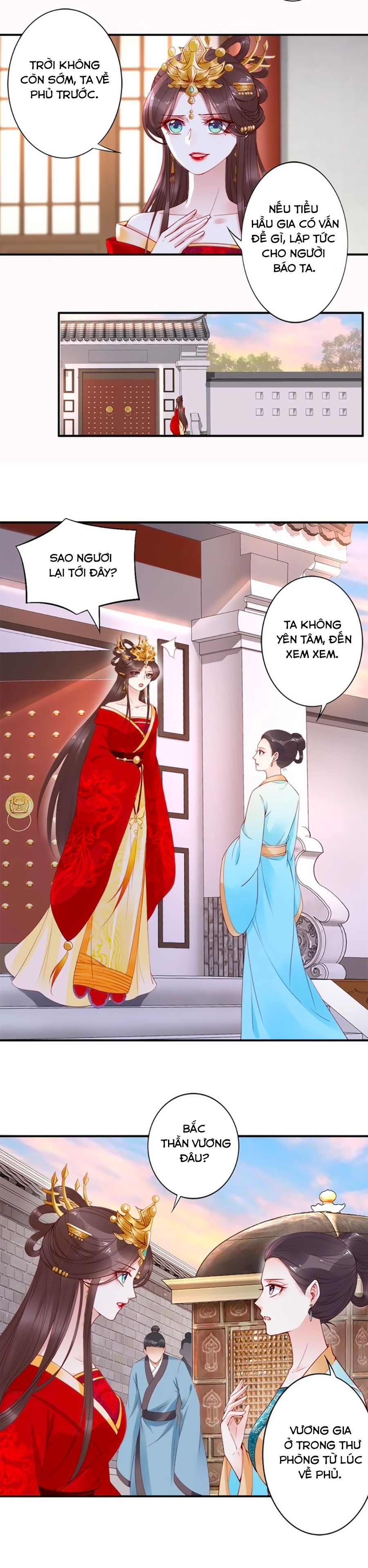 đế cung đông hoàng phi chapter 13 17