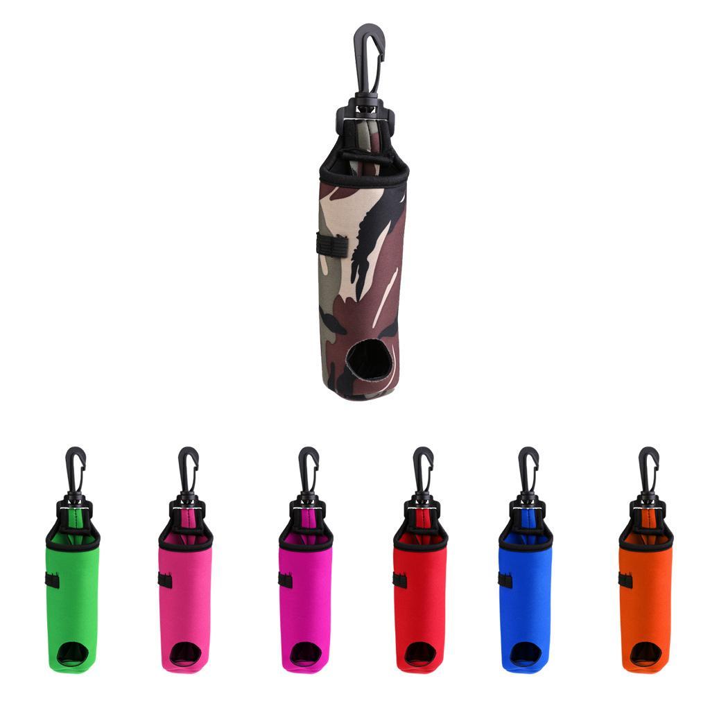 Portable Neoprene Golf Balls Tees Holder Carry Bag Carrier Pouch Waist belt pocket