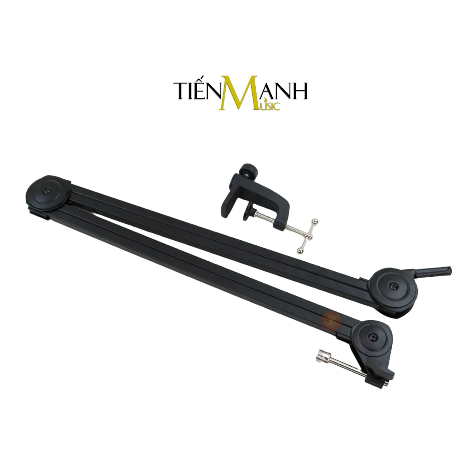 Chân Micro Kẹp Bàn Arm DRMIC NB46 (Chuyên Nghiệp) - Giá đỡ đế Mic Stand Dr.MIC NB-46 Microphone Thu Âm LiveStream Hàng Chính Hãng - Kèm Móng Gẩy DreamMaker