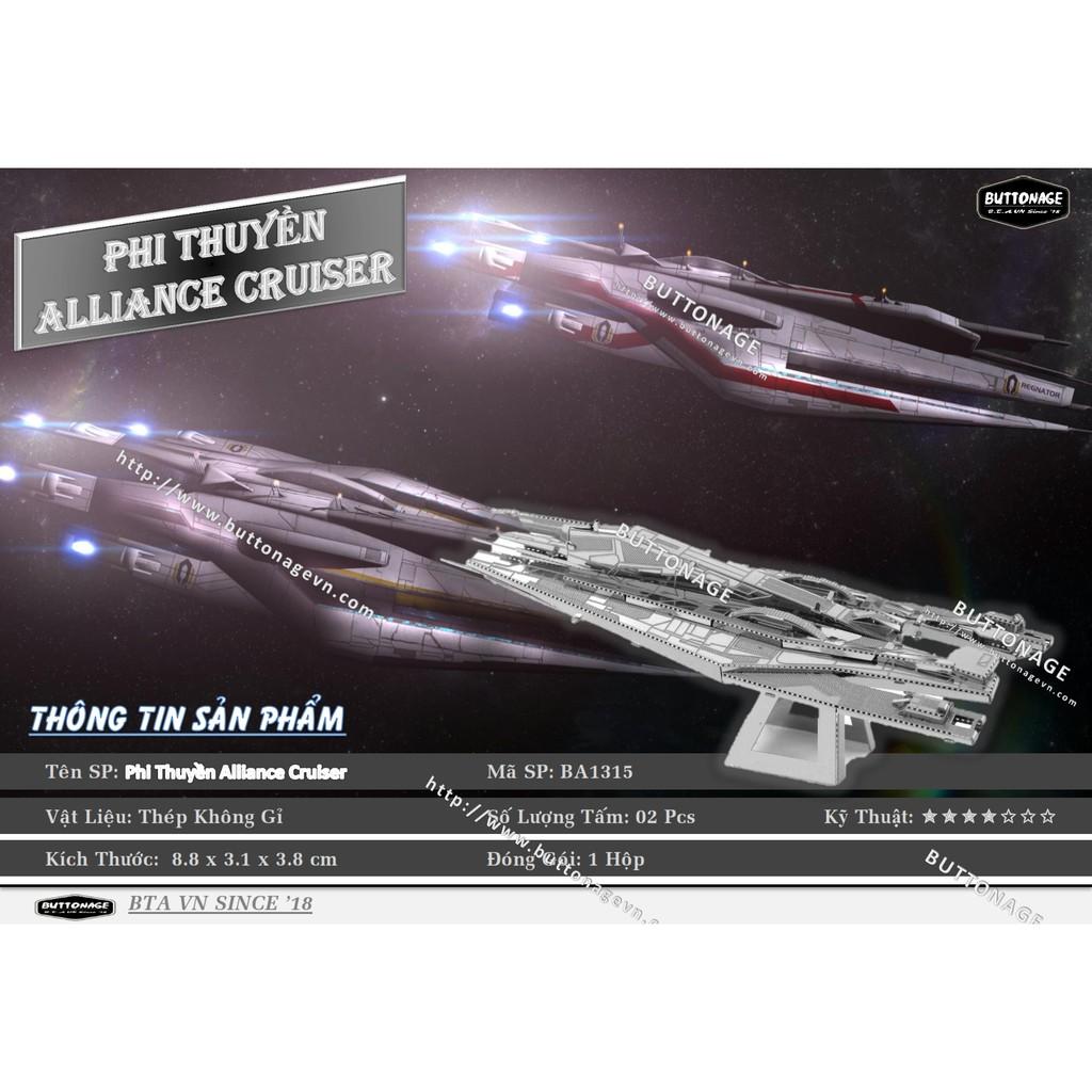 Mô Hình Lắp Ráp 3d Phi Thuyền Alliance Cruiser