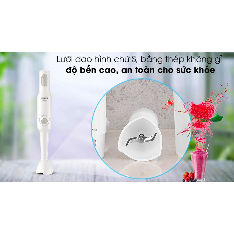 Máy Xay Cầm Tay Philips HR2531 Công Suất 650W | Hàng Chính Hãng