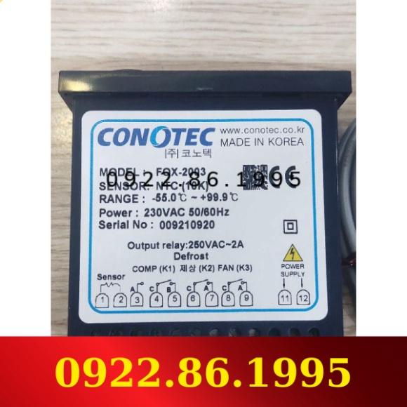 Đồng hồ điều khiển nhiệt độ FOX-2003 Conotec mới