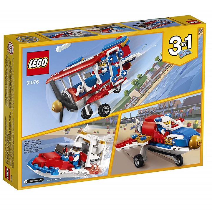 Bộ Lắp Ráp Phi Cơ Diễu Hành LEGO CREATOR 31076 (200 chi tiết)