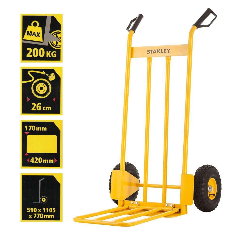 XE ĐẨY HÀNG 2 BÁNH (200KGS) STANLEY SXWTC-HT535 - HÀNG CHÍNH HÃNG