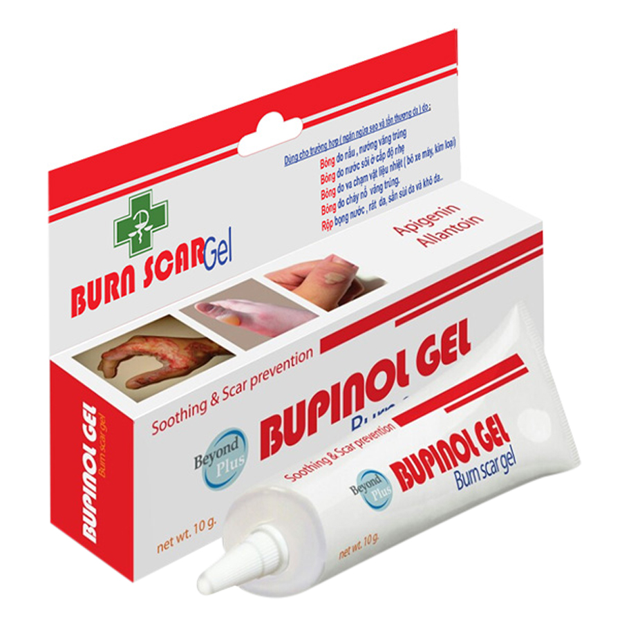 Gel Chăm Sóc Bỏng Và Sẹo Bỏng Bupinol Beyond Plus (10g / Tuýp)