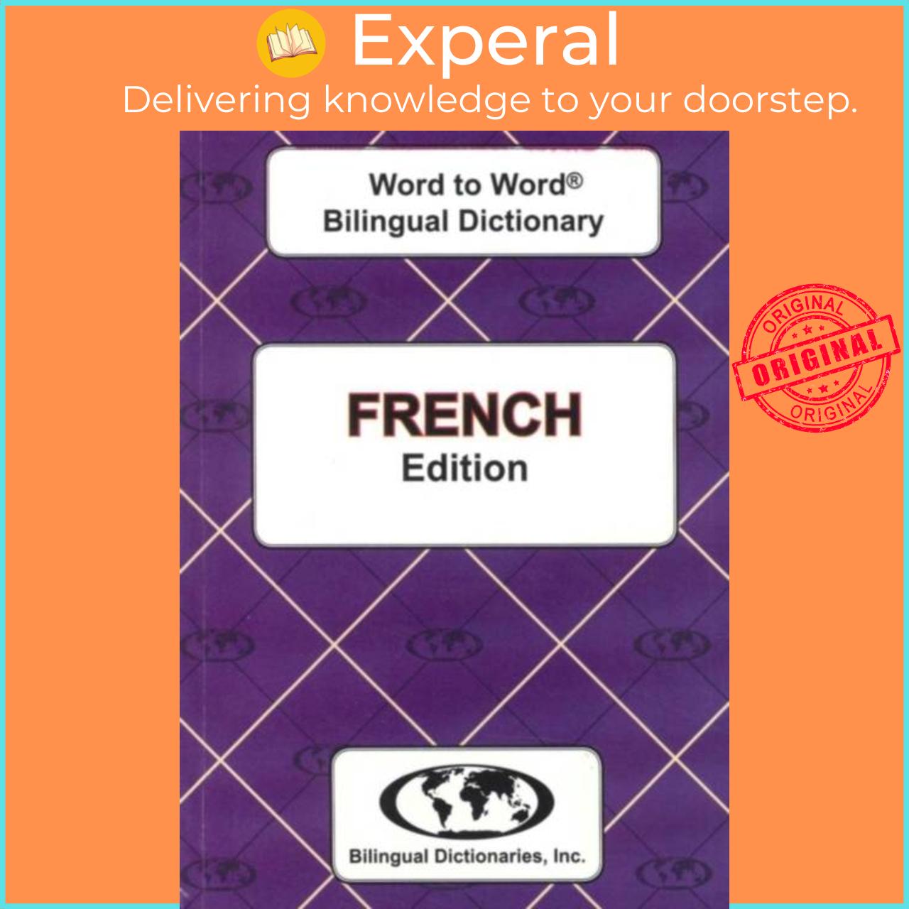 Sách - English-French & French-English Word-to-Word Dictionary by V. Munsch (UK edition, paperback)