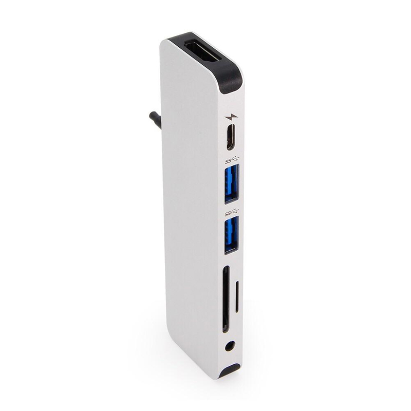 Cổng chuyển Hyperdrive SOLO 7 in 1 USB-C Hub cho MacBook và PC - GN21D - Hàng Chính Hãng