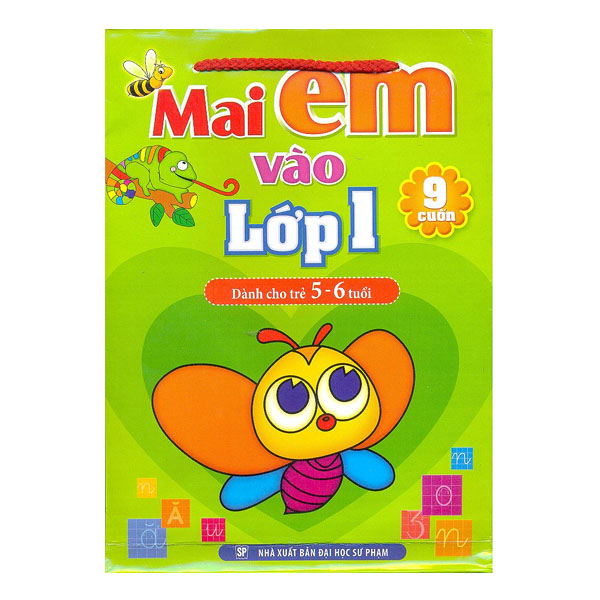 Mai Em Vào Lớp Một - Dành Cho Trẻ 5 - 6 Tuổi (Bộ 9 Cuốn) - Tái Bản