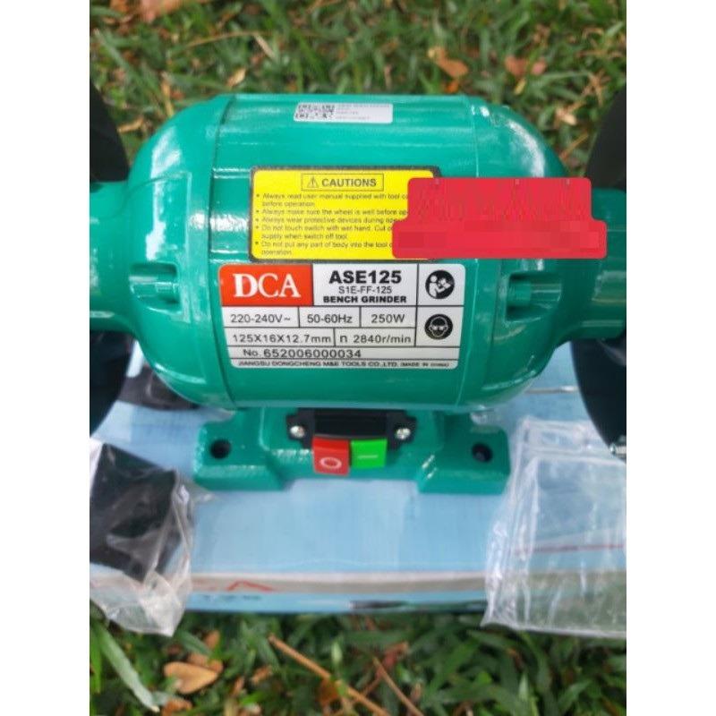 MÁY MÀI HAI ĐẦU 250W DCA ASE125 - HÀNG CHÍNH HÃNG