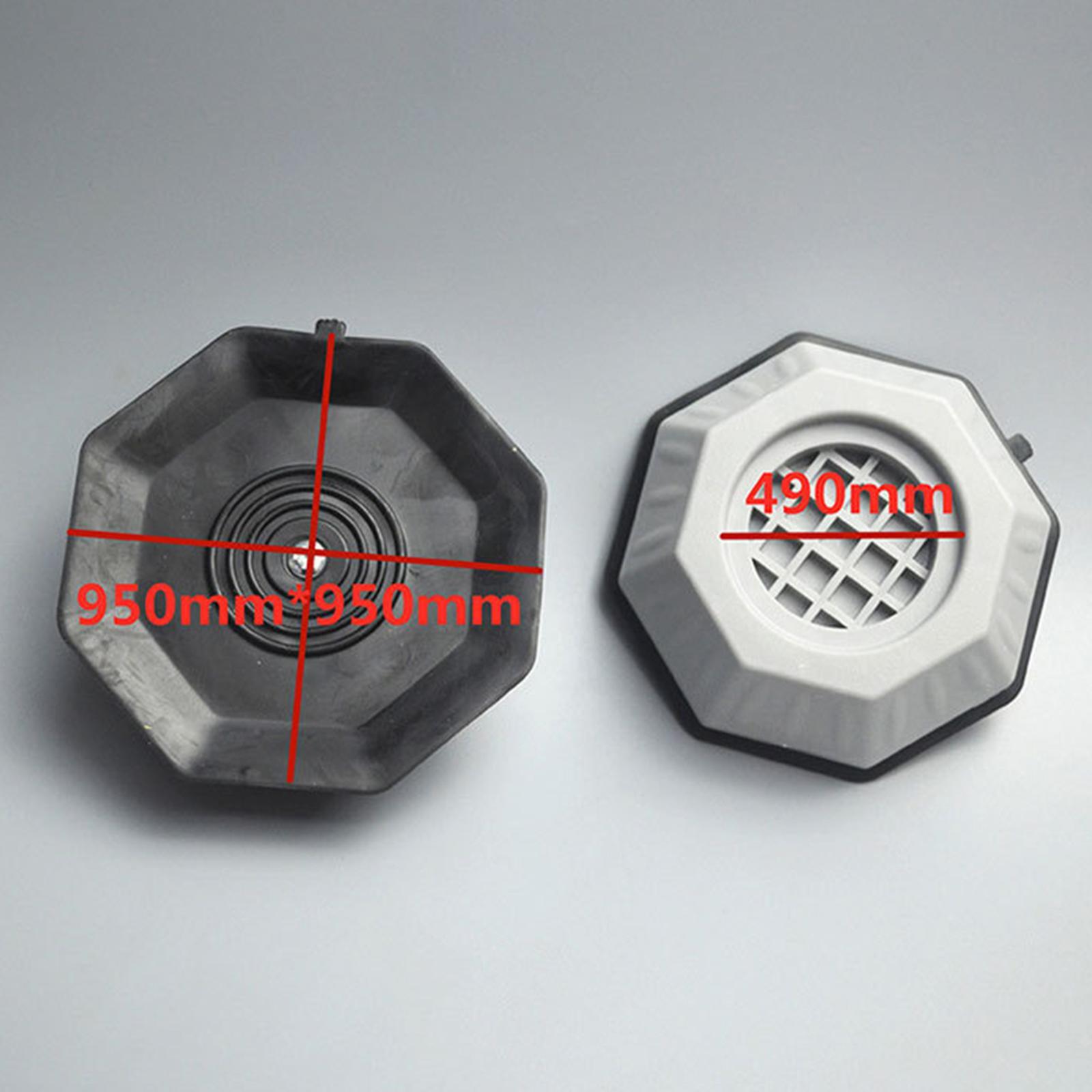 Set of 4 Anti Vibration Pads  Shaking Washer Dryer Lifting Foot