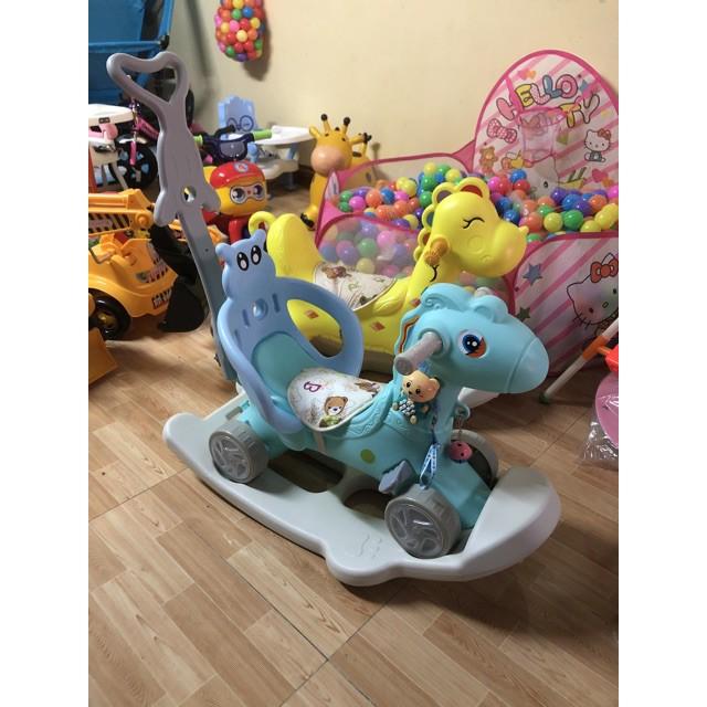 Ngựa bập bênh 2in1 đa năng