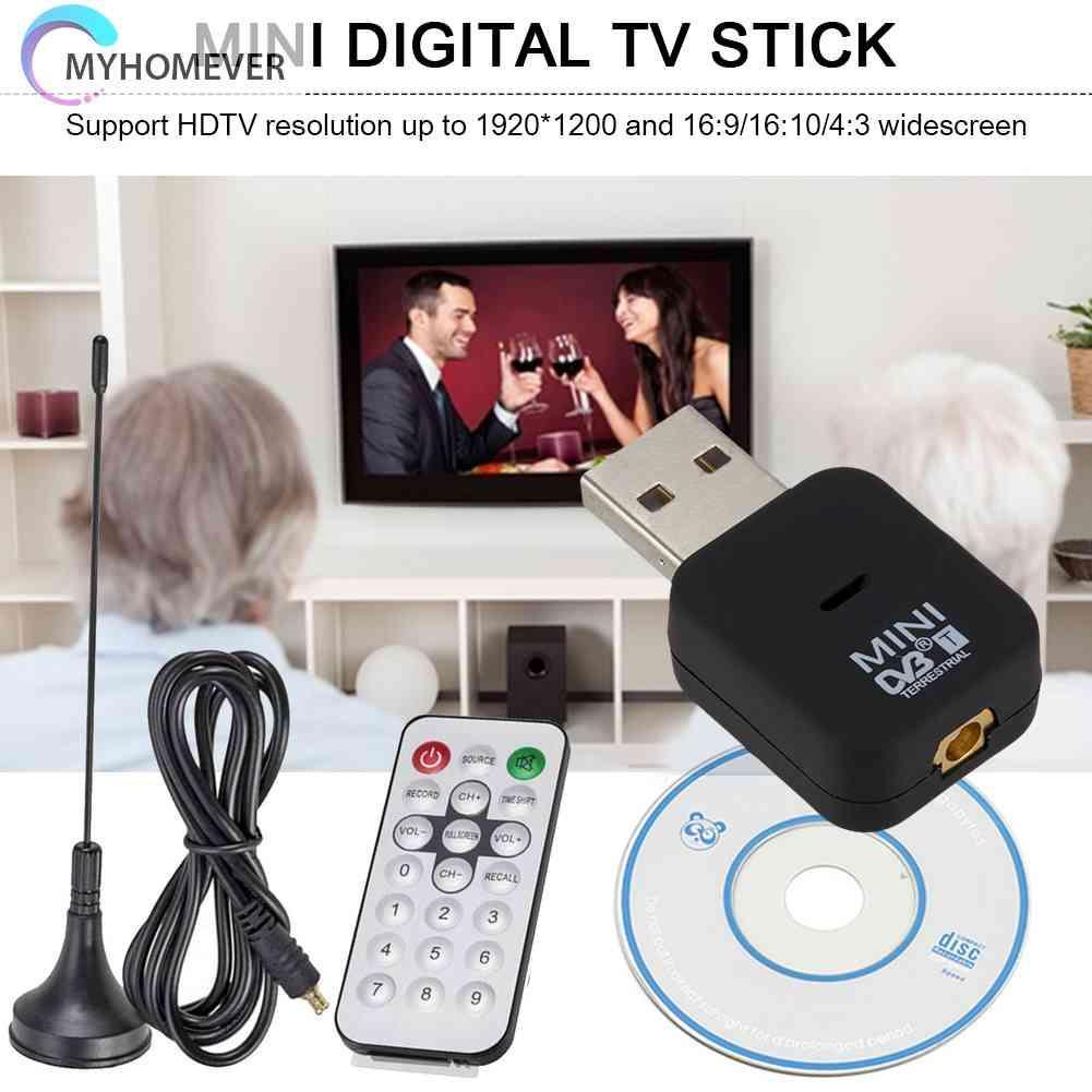 Bộ Ăng Ten Thu Sóng Truyền Hình Kỹ Thuật Số USB 2.0 PC HDTV DVB-T