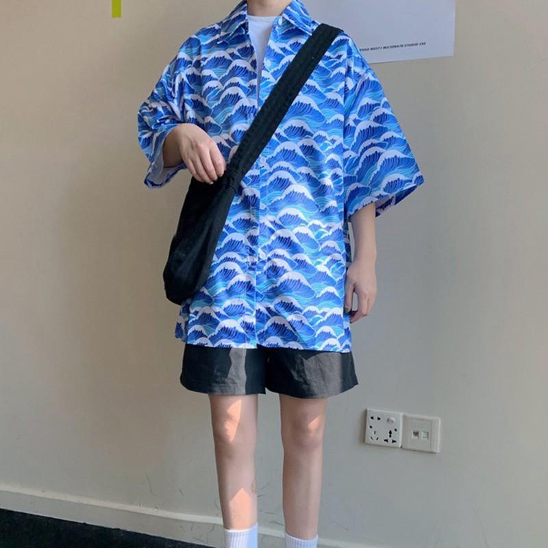 Áo Sơ Mi Nữ Ngắn Tay Cổ Bẻ Thời Trang Hàn