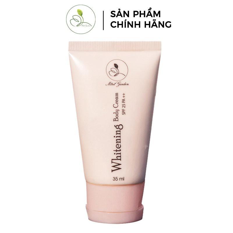 Kem dưỡng toàn thân MiniGarden Whitening Body Cream SPF 25 PA ++ 35ML