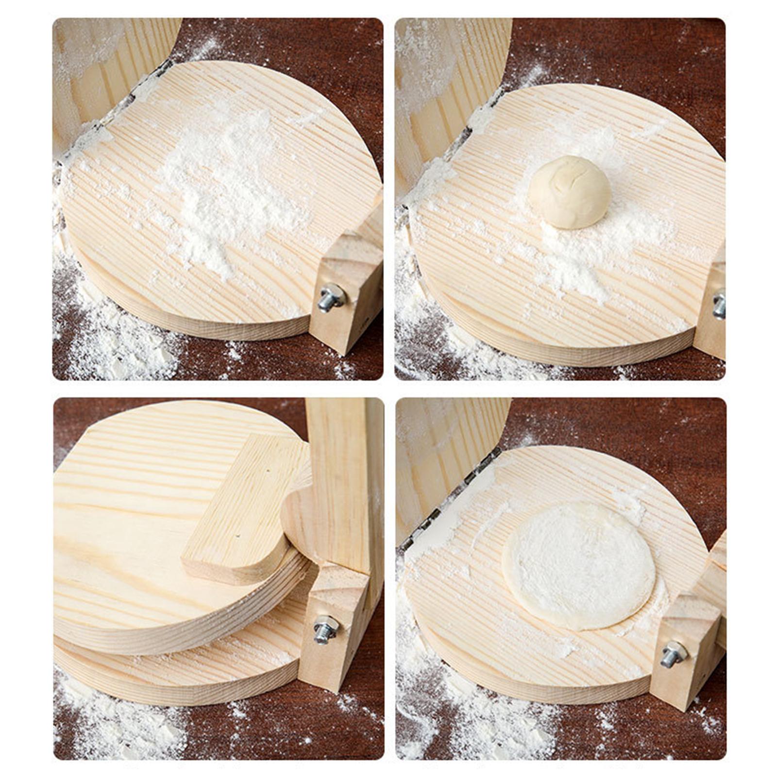 Pressing Baking Pizza Maker Pastry Tool Kitchen Wood color