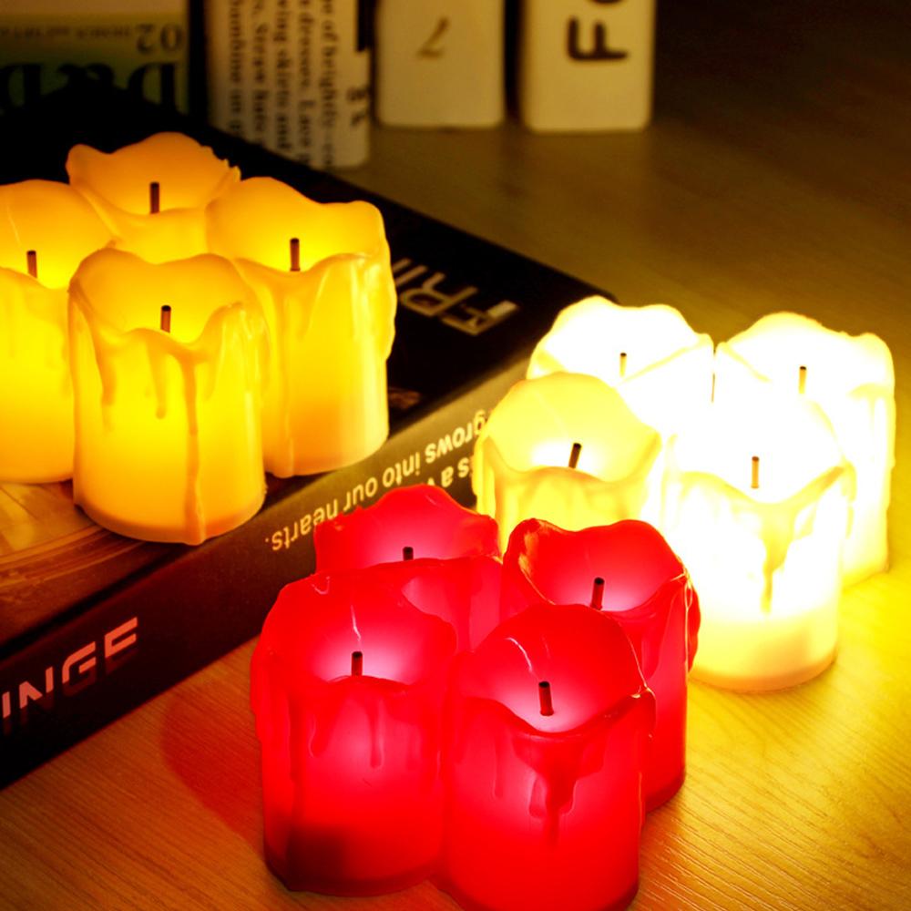 Nến Led Không Ngọn Lửa Đèn Nhấp Nháy