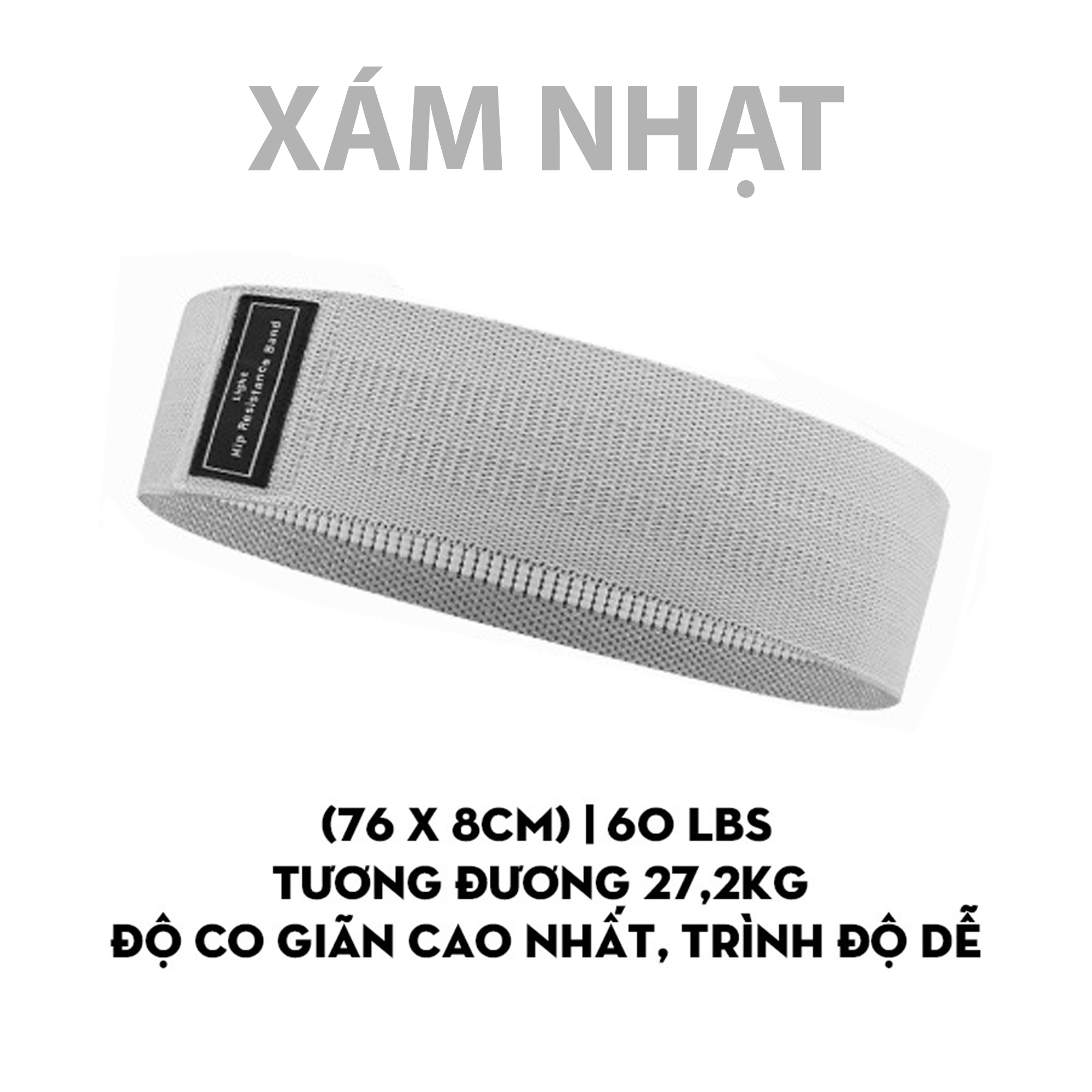 Bộ 3 dây kháng lực tập cơ mông đùi chân Hip Resistance bands Aolikes YE-3605