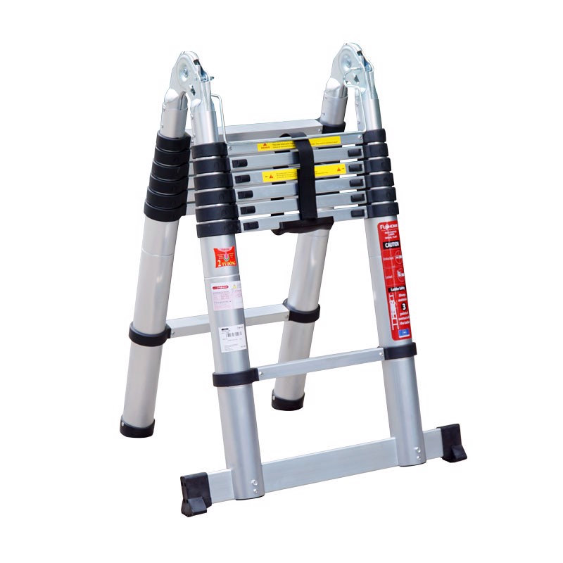 Thang nhôm rút gọn chữ A FUJIHOME TLA08 Hàng Chính hãng