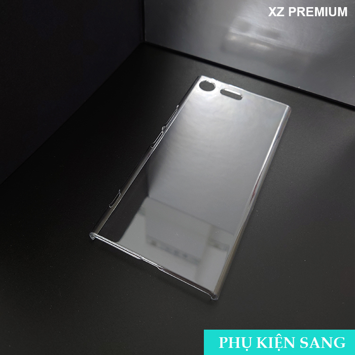 Ốp cứng trong suốt cho Sony Xperia XZ Premium