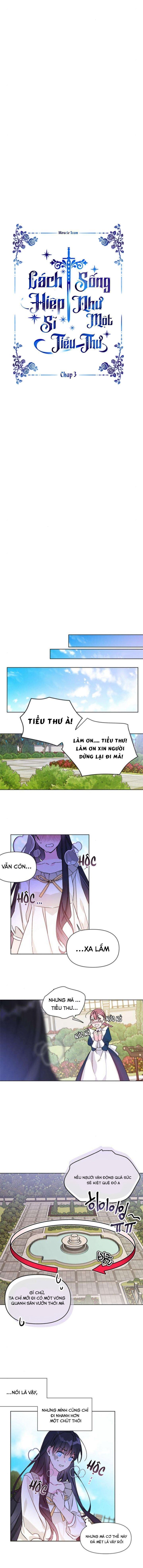 cách hiệp sĩ sống như một tiểu thư chapter 3 8