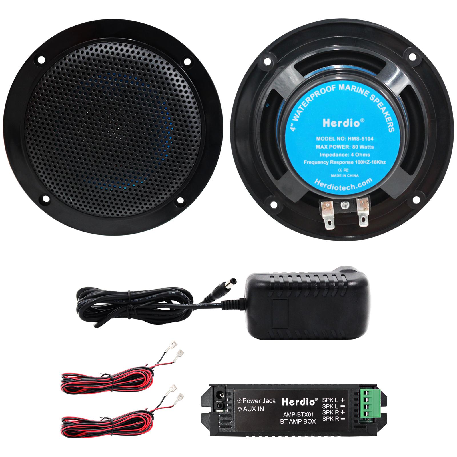 8Ohm 160W Phòng Tắm Bluetooth Âm Trần Hệ Thống Nhạc Nền Chống Nước Trong Âm Trần Cho Rạp Hát Tại Nhà 1 Color: BLACK Woofer Size/Full-Range Size: 4 inch UK Plug  Set Type: Amplifier Sets