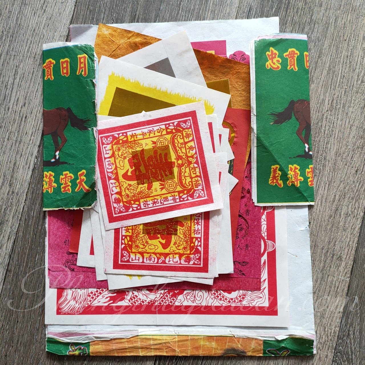 Bộ giấy cúng Tam Thánh