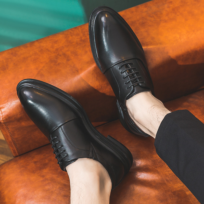 Giày Tây Oxford SCL Black