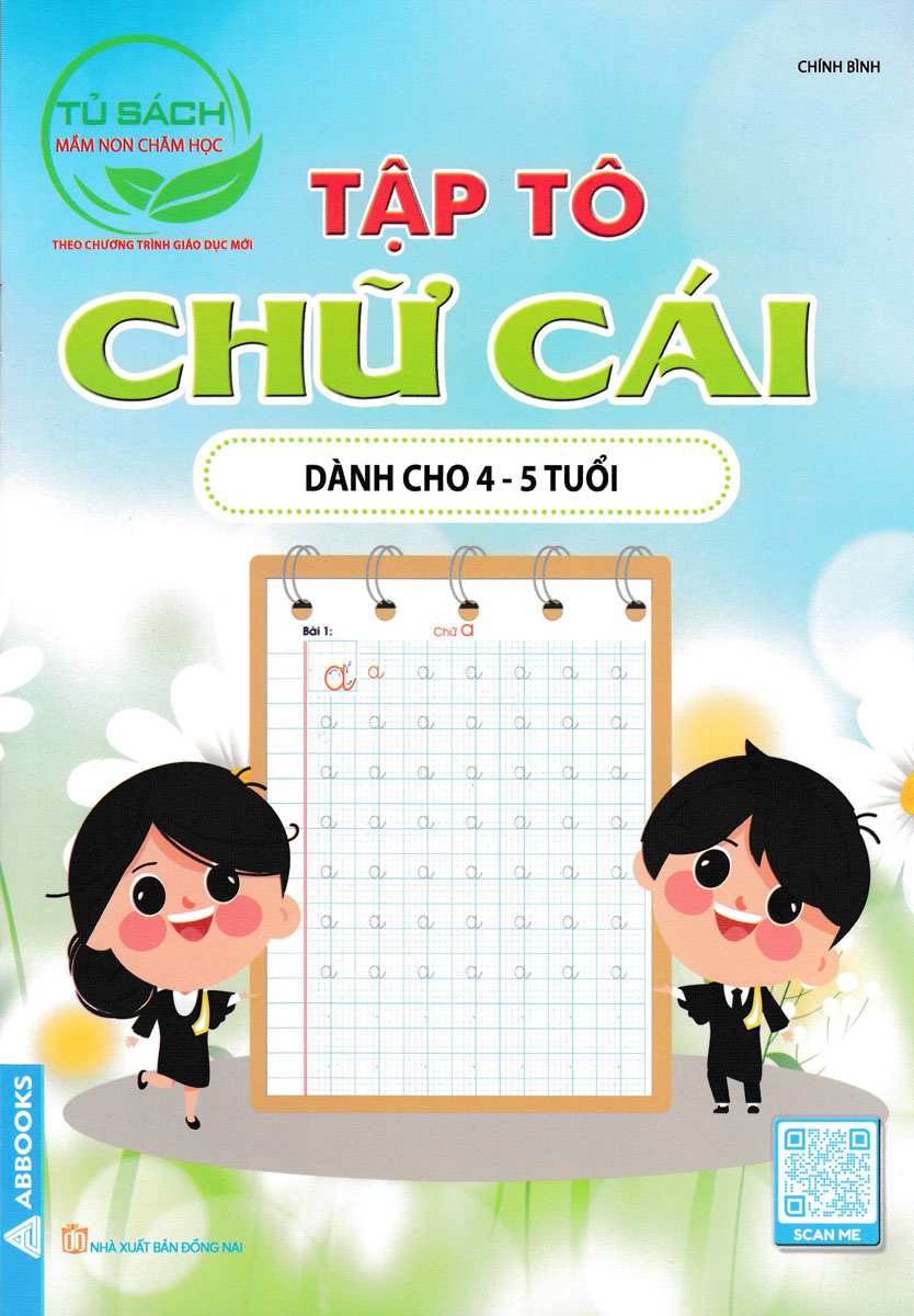 Tập Tô Chữ Cái Dành Cho 4-5 Tuổi _ABB