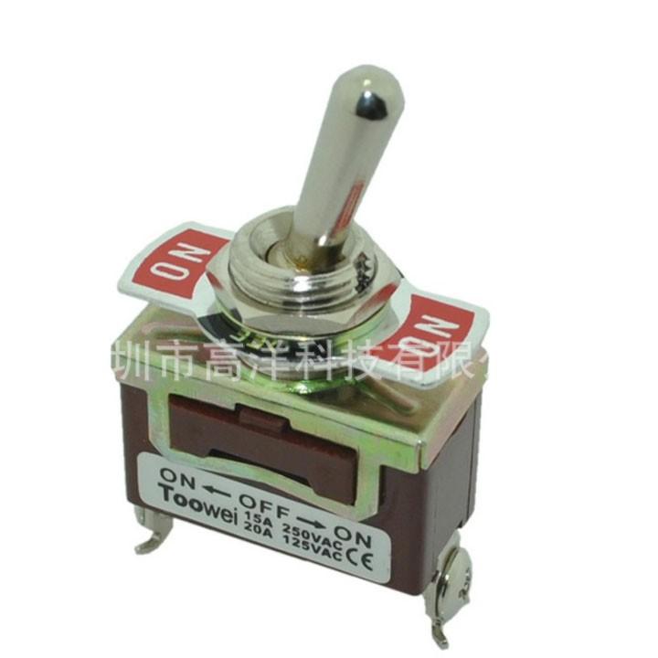 Công Tắc Gạt 3 Chân ON-OFF-ON 15-20A