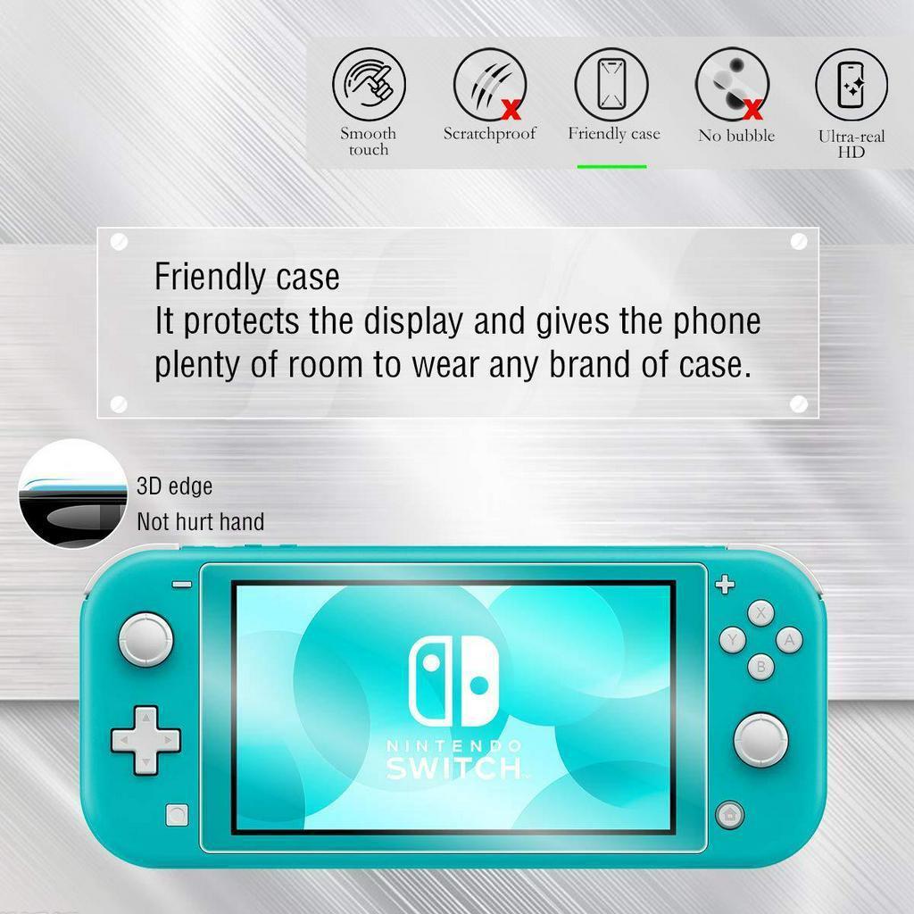 Kính cường lực hd độ cứng 9h bảo vệ màn hình máy chơi game Nintendo Switch OLED / Lite