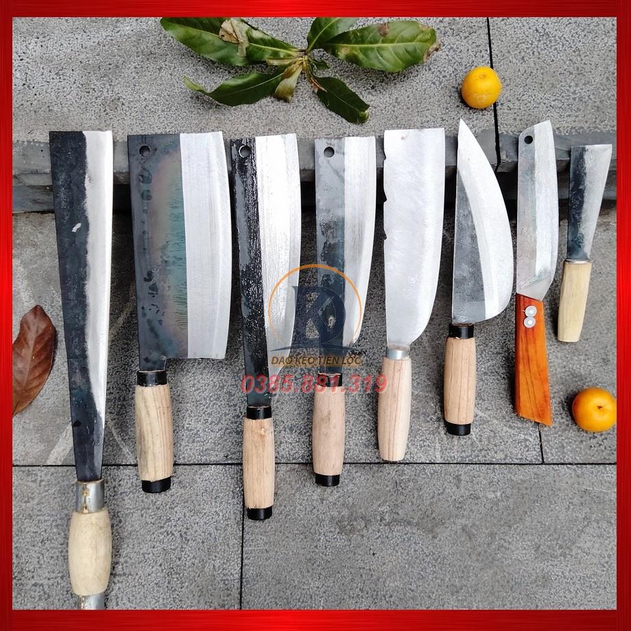 Bộ dao 8 món nhà bếp cán gỗ