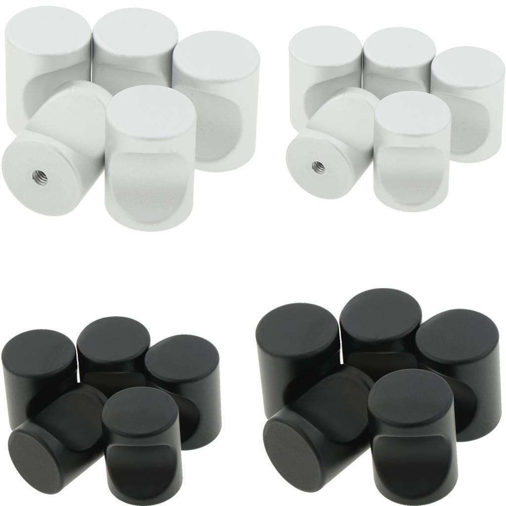 5pack Cylindroid Drawer Pull Handle Door Cabinet Knobs
