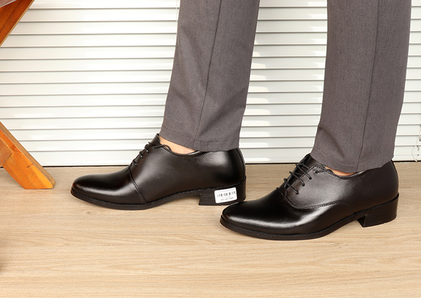 GIÀY TĂNG CHIỀU CAO GIÀY CAO DÀNH CHO NAM GIỚI T&TRA S1012 DÂY CỘT - CAO 8CM GIÀY ĐỘN NAM CAO VƯỢT TRỘI
