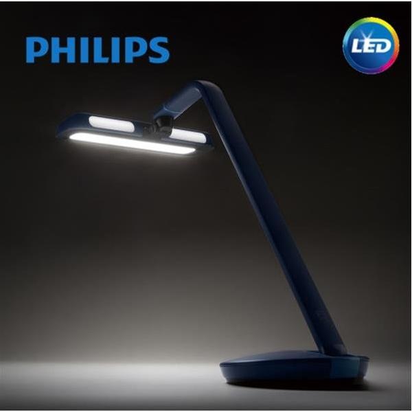 Đèn bàn Philips LED EyeCare Strider 66111 7.2W- Xanh Dương Đậm - Hàng Chính Hãng