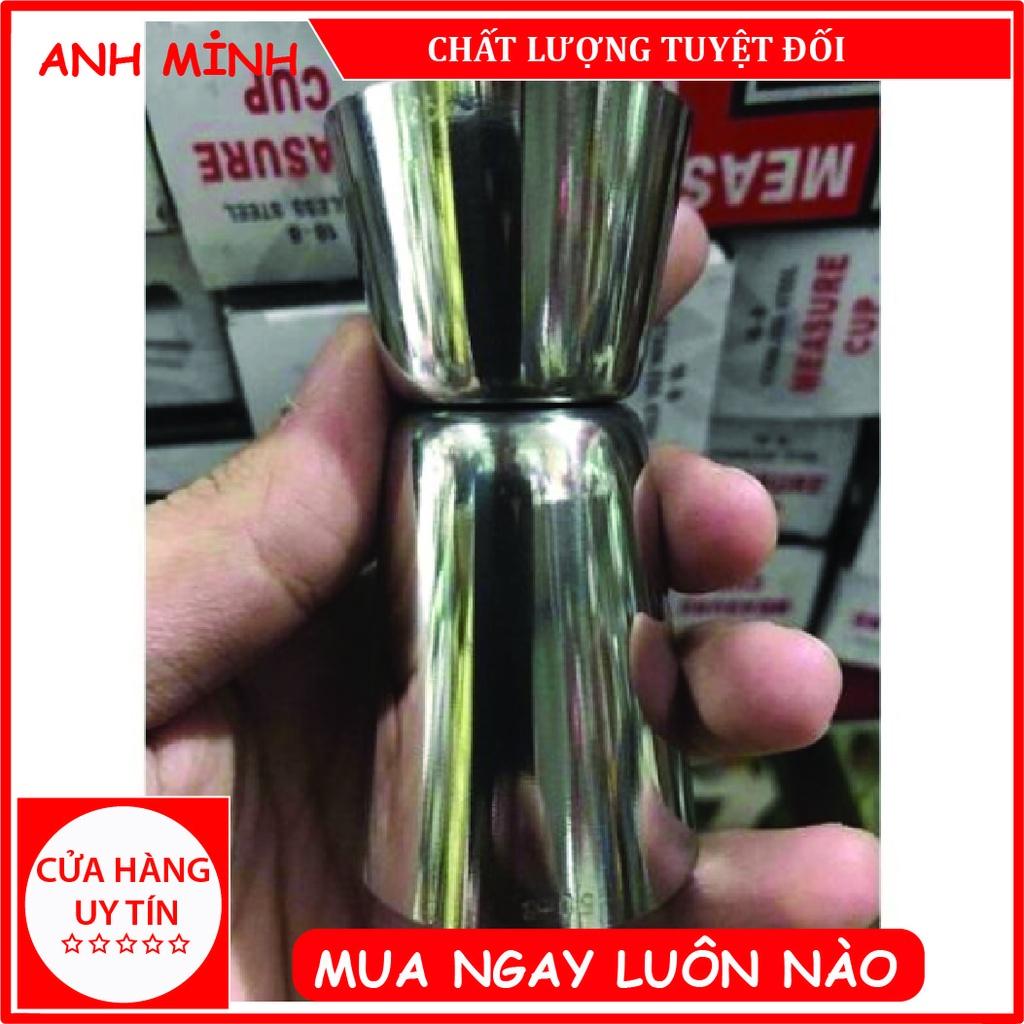 Ly đong Zigger bằng inox dùng cho làm Cocktail (20/30ml, 20/40ml, 25/50ml)