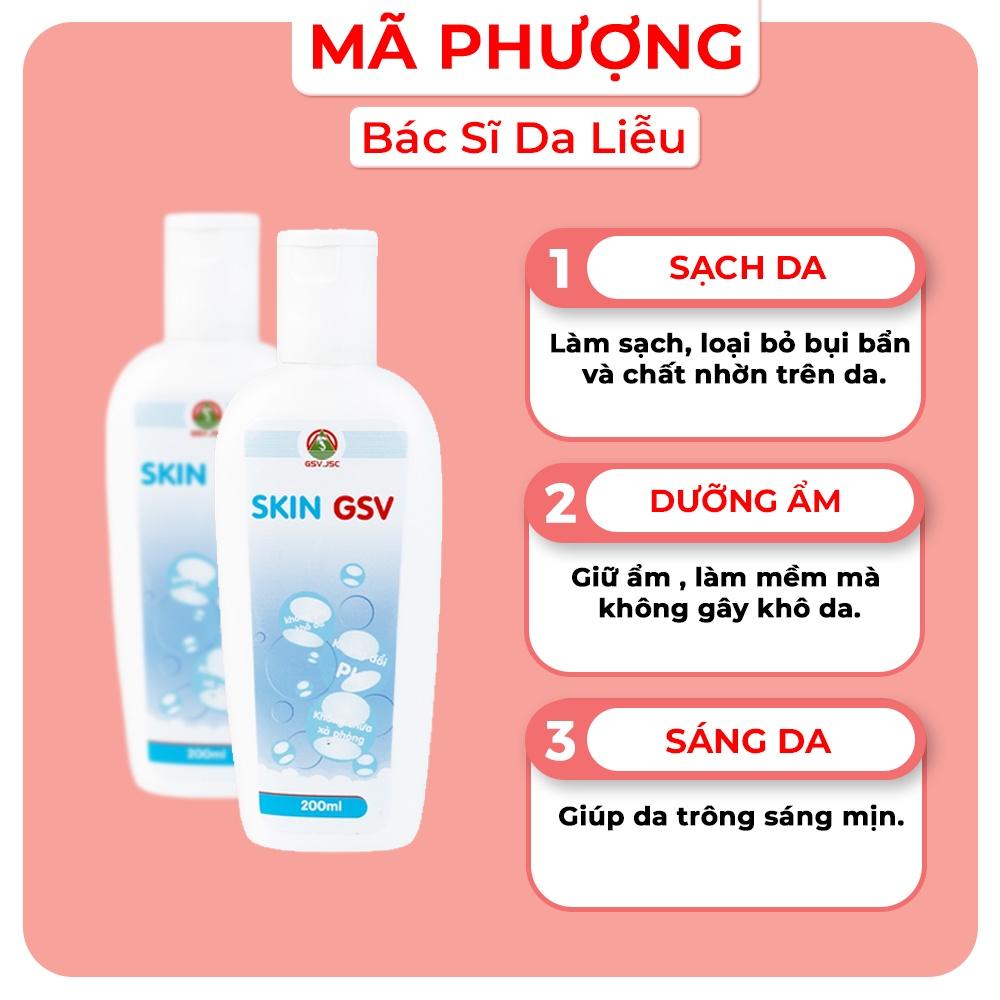 SỮA RỬA MẶT GSV SKIN