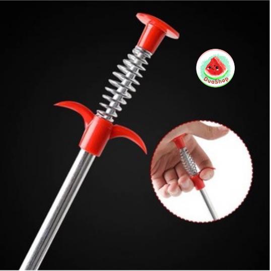 Cây Gắp Rác Thông Cống Siêu Tiện Lợi NHIỀU SIZE - Dụng Cụ Thông Tắc Bồn Cầu - Que Móc Rác Thần Thánh DUASHOP Duashop