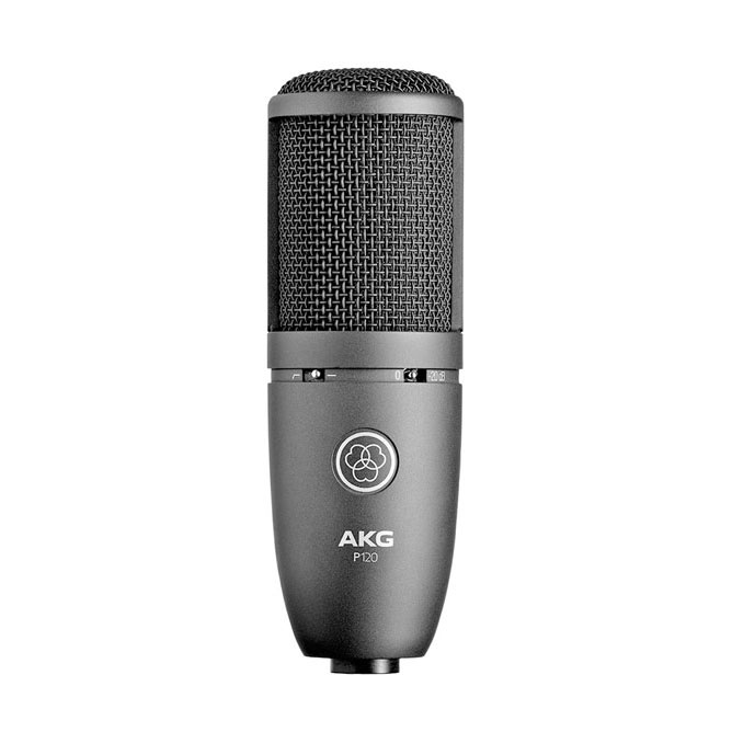 Micro thu âm AKG P120 - mic thu âm chuyên nghiệp cho phòng thu và hát livestream - Hàng chính hãng