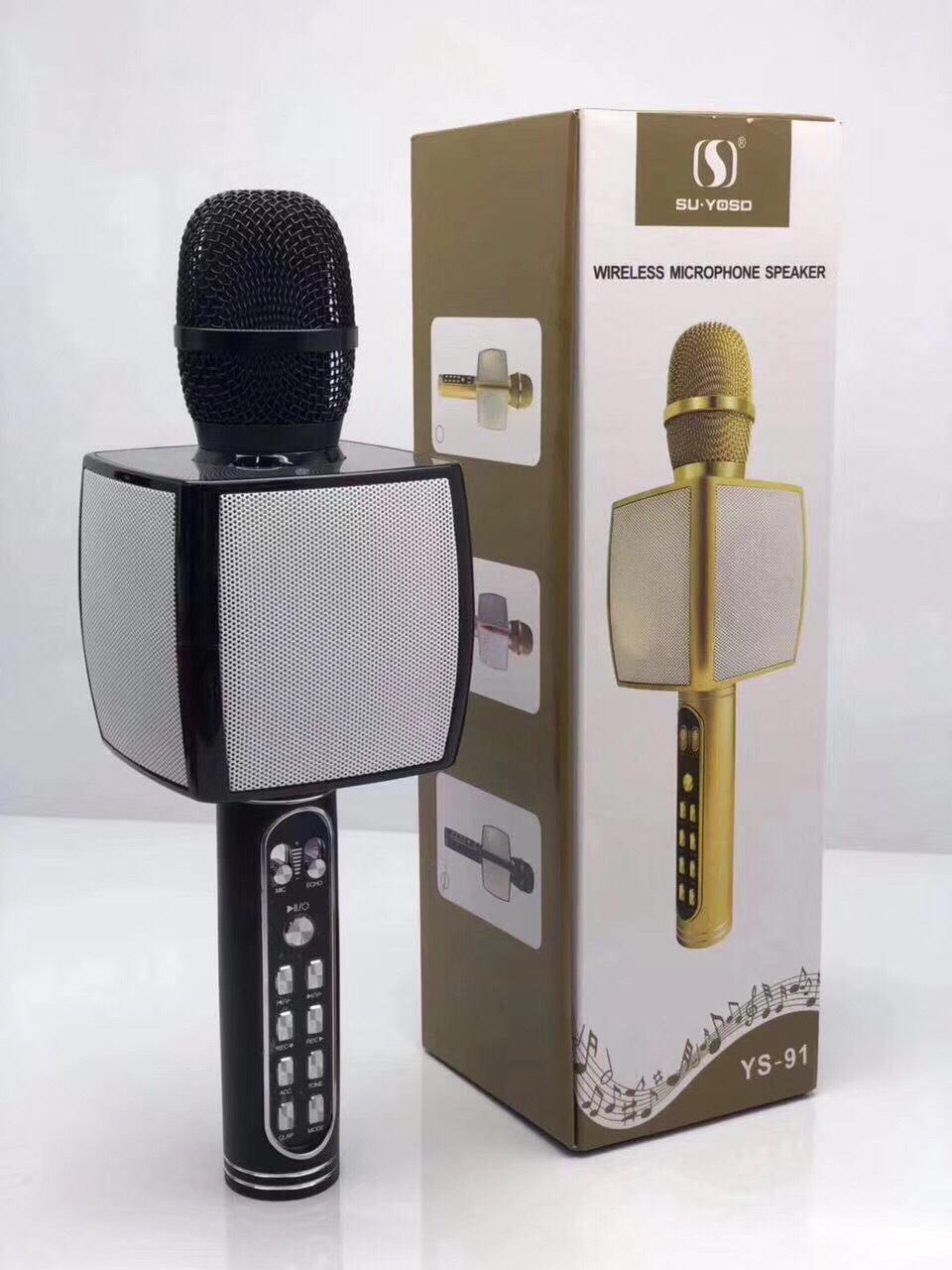 MIC KARAOKE KÈM LOA BLUETOOTH YS-91