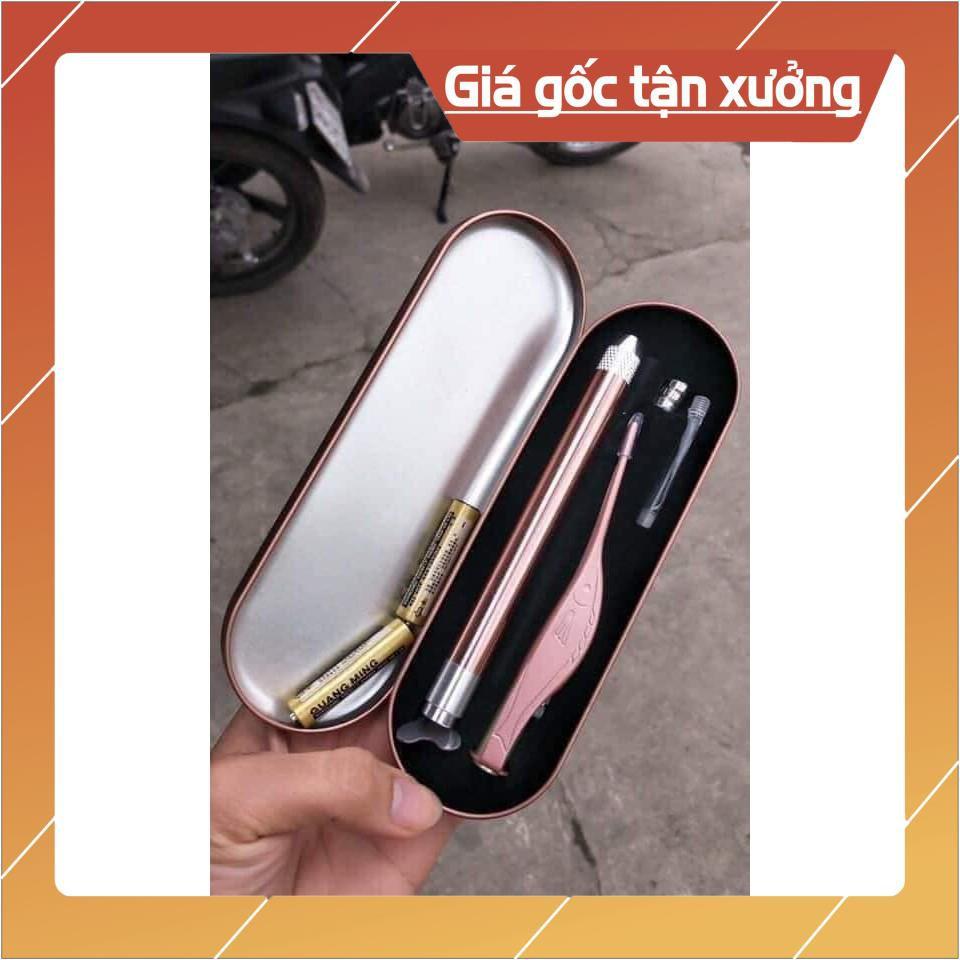Dụng sụ soi tai và vệ sinh tai có đèn sáng, soi tai có đèn, bộ soi tai có hộp sịn có đèn