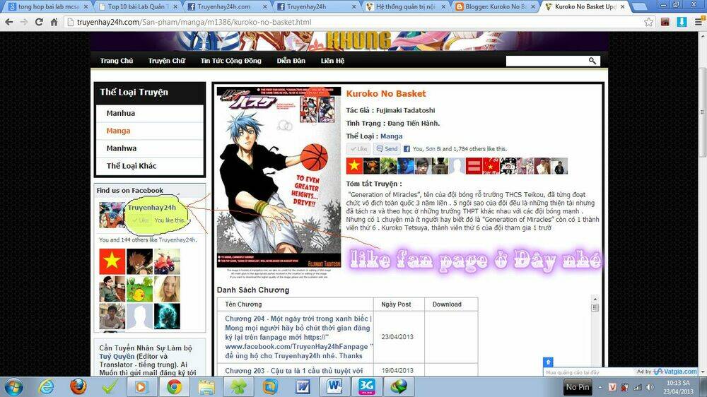 vua bóng rổ kuroko chapter 204 1