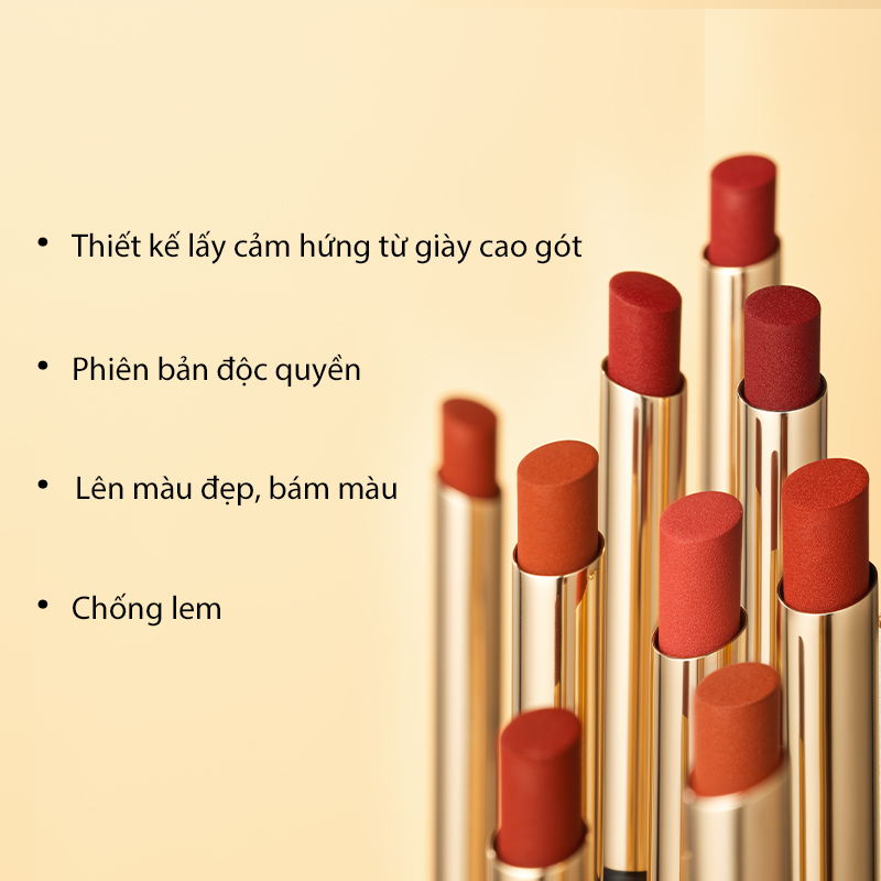 Son Môi Silver Stiletto Perfect Diary Dưỡng Môi Căng Bóng Spotlight Shiny Cao Cấp 0.8G