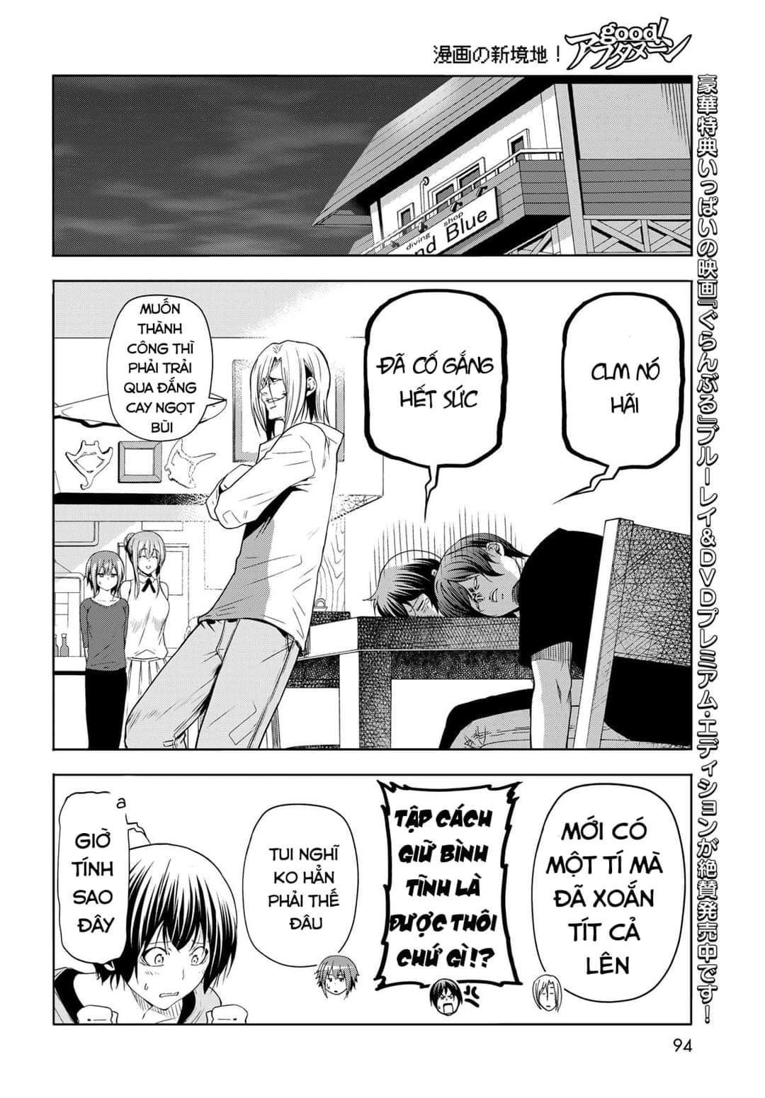 cô gái thích lặn - grand blue chapter 80 32