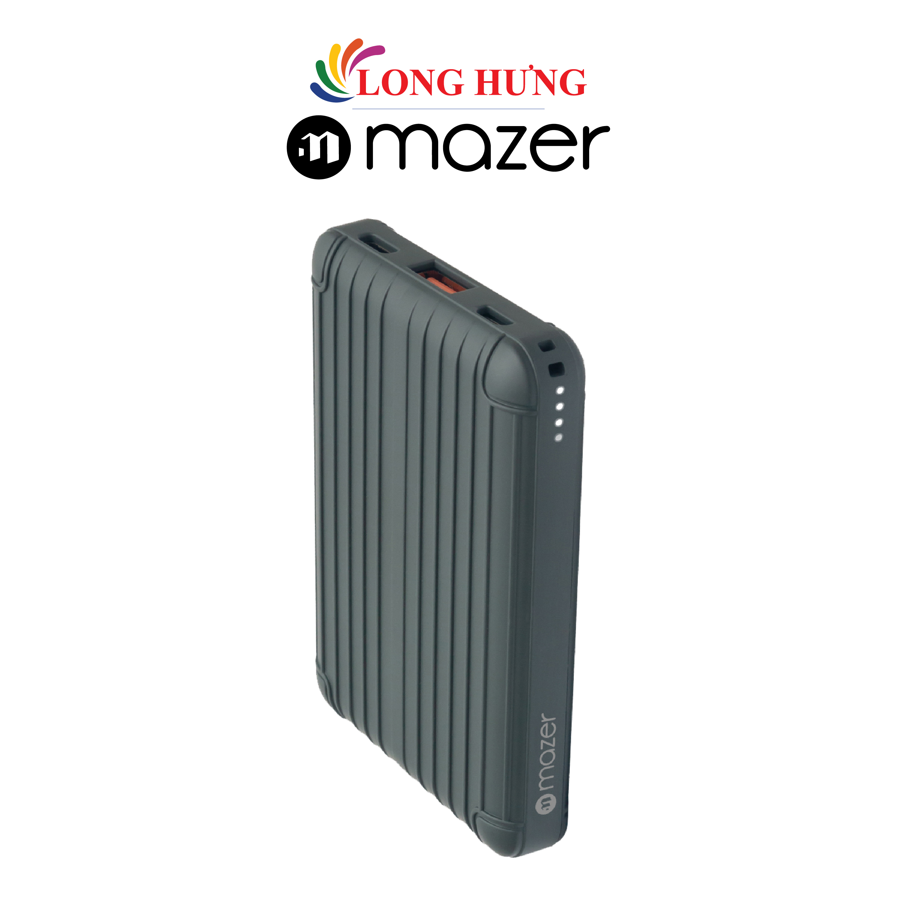 Sạc dự phòng Mazer Infinite.Boost SuperMINI Pocket 8.0 V2 8000 mAh 22W M-EGPOCKET8.0V2 - Hàng chính hãng